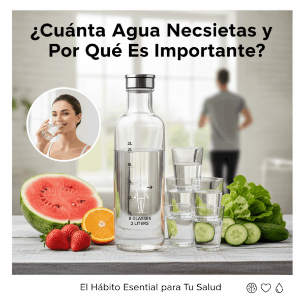 ¿Cuánta Agua Necesitas y Por Qué Es Importante?